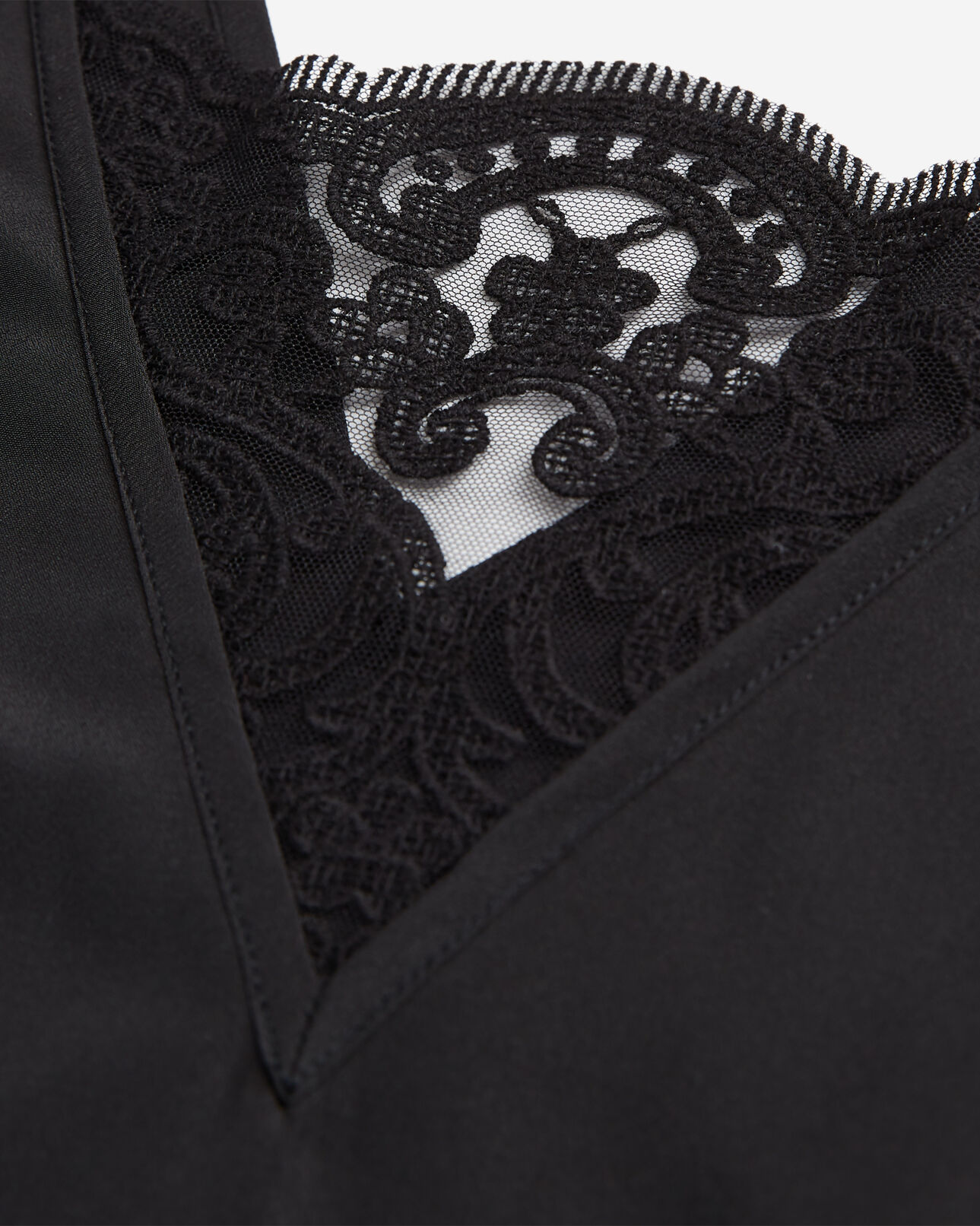The Kooples FEMME BLACK top sans manches noir