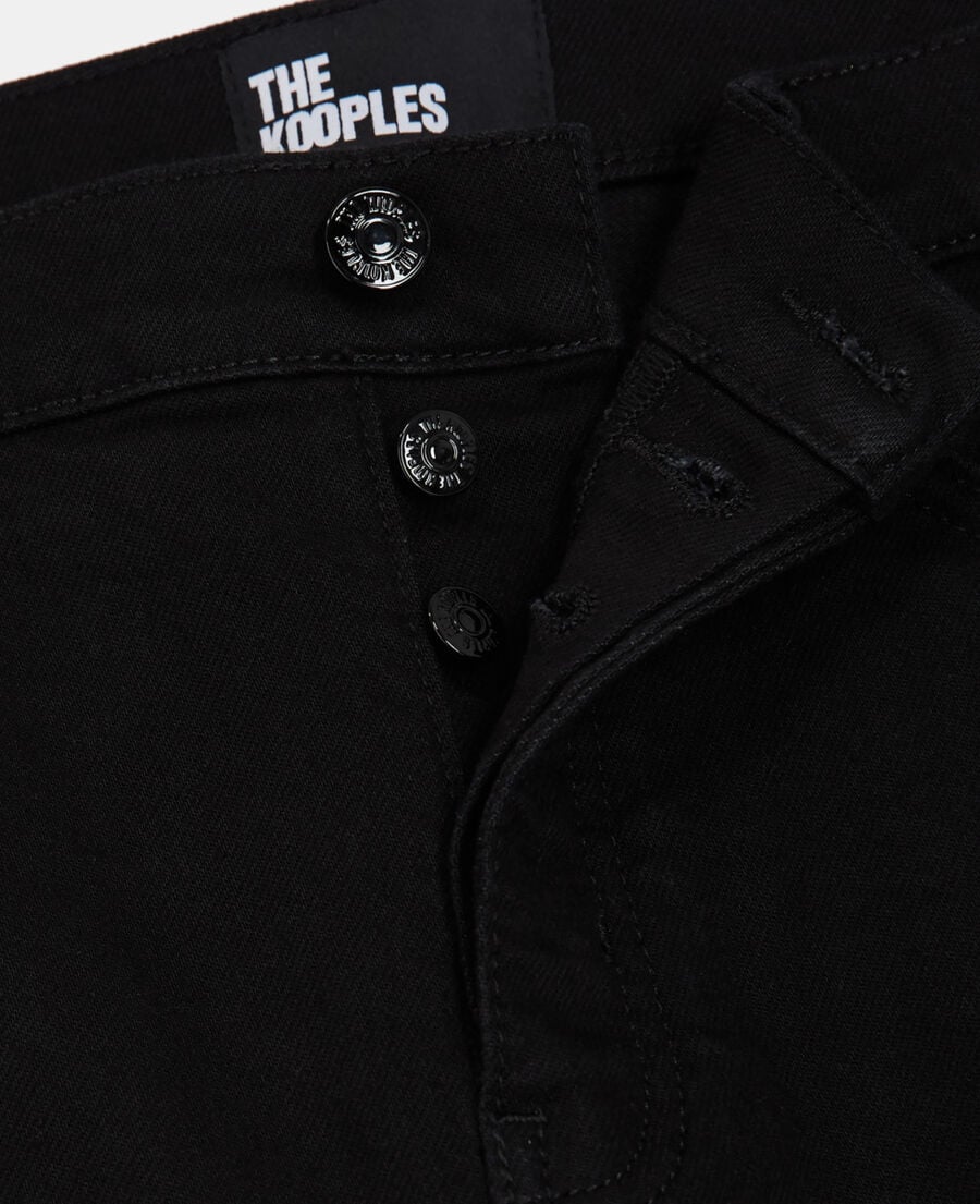 The Kooples DAMEN BLACK schwarze flare-jeans