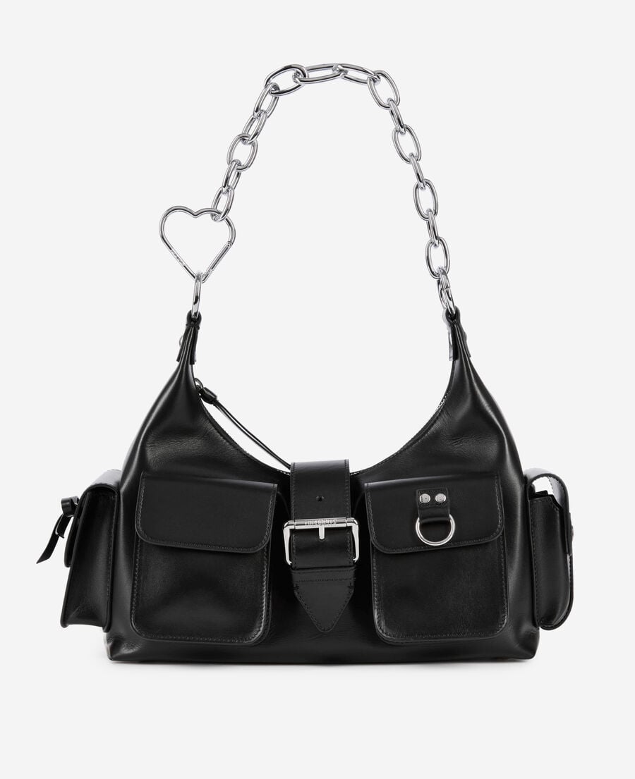 The Kooples WOMEN SILVER amelia silver bag chain