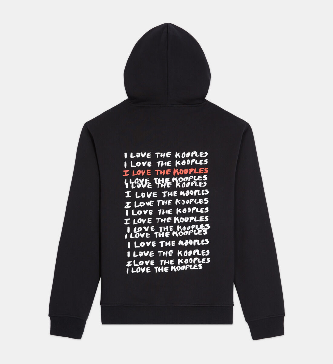 Black men s sweatshirt I Love Kooples