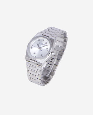 The Kooples MIXTE SILVER montre avec étoiles argentée
