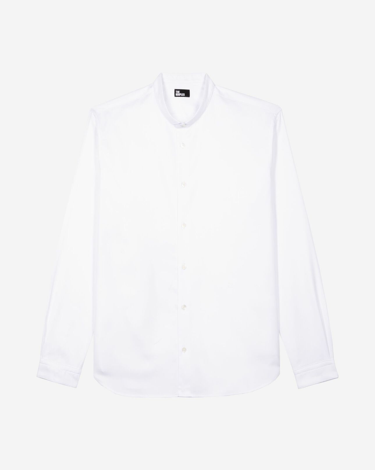 The Kooples MEN WHITE formal shirt with white collar