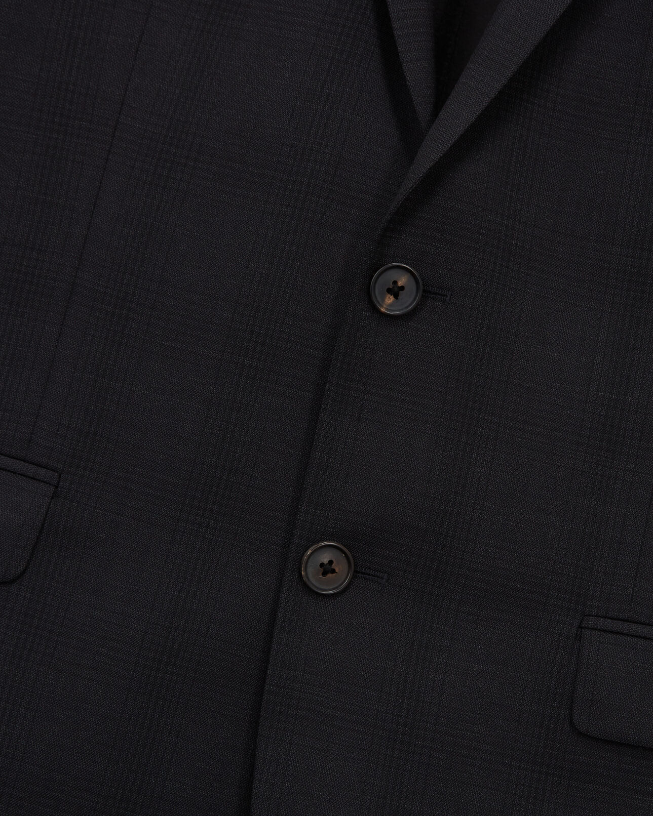 The Kooples MEN BLACK black suit jacket with motifs