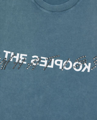 The Kooples HOMME DARK BLUE t-shirt what is avec clous bleu