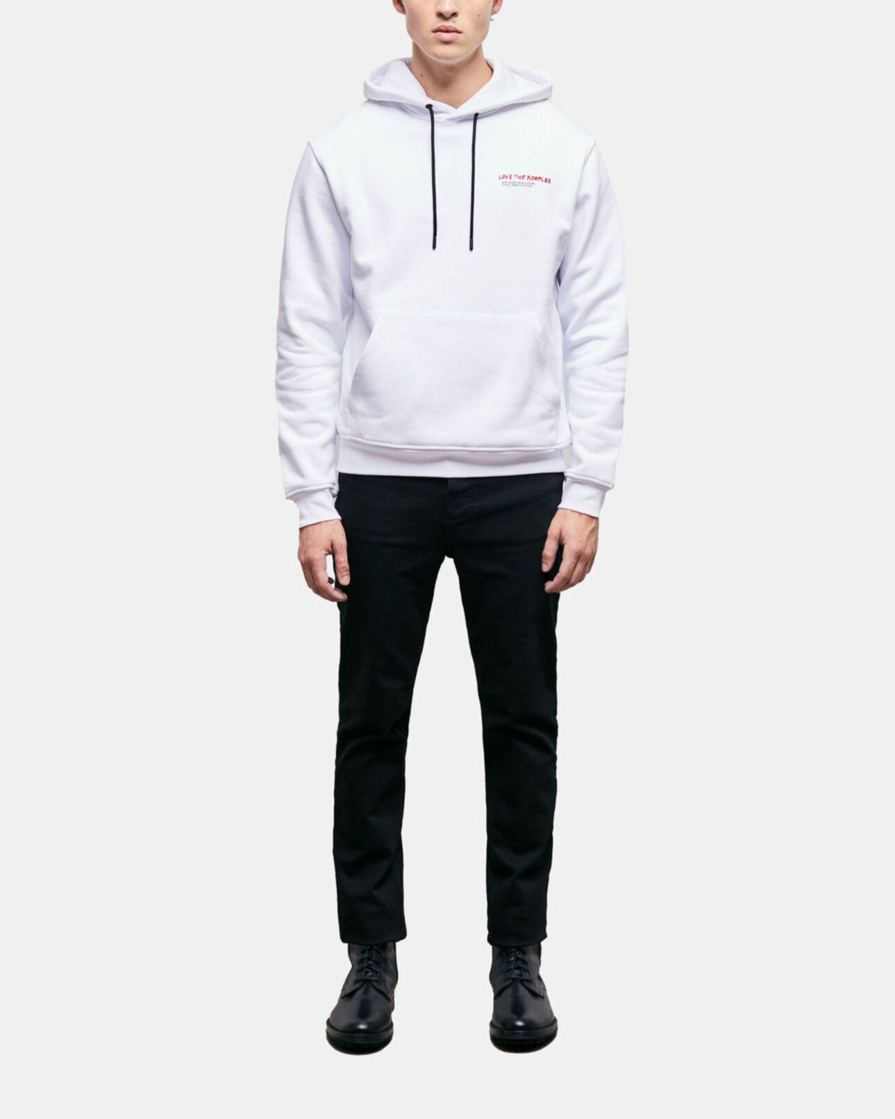 The Kooples H WHITE i love kooples white sweatshirt