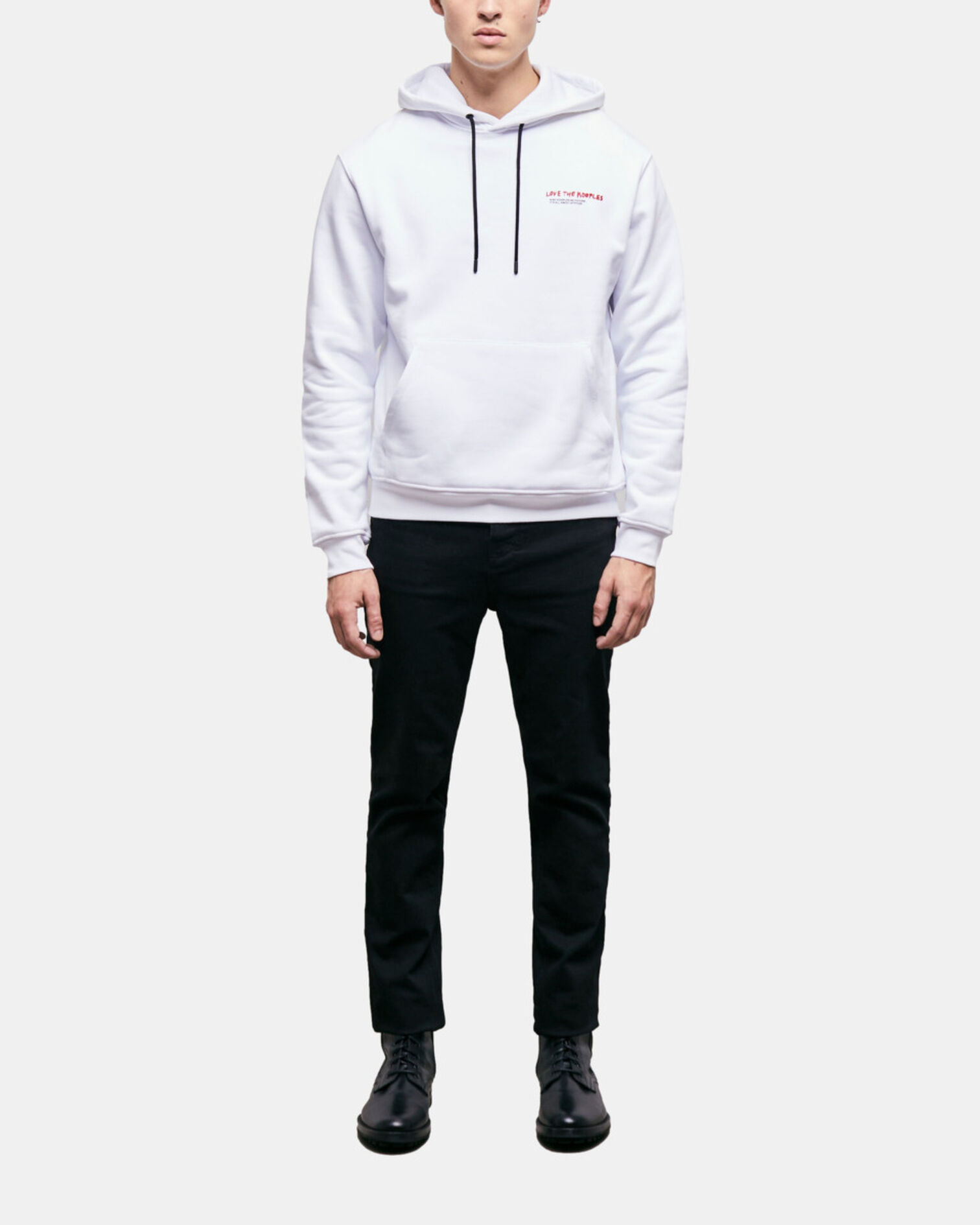 I Love Kooples white sweatshirt, WHITE, hi-res image number null