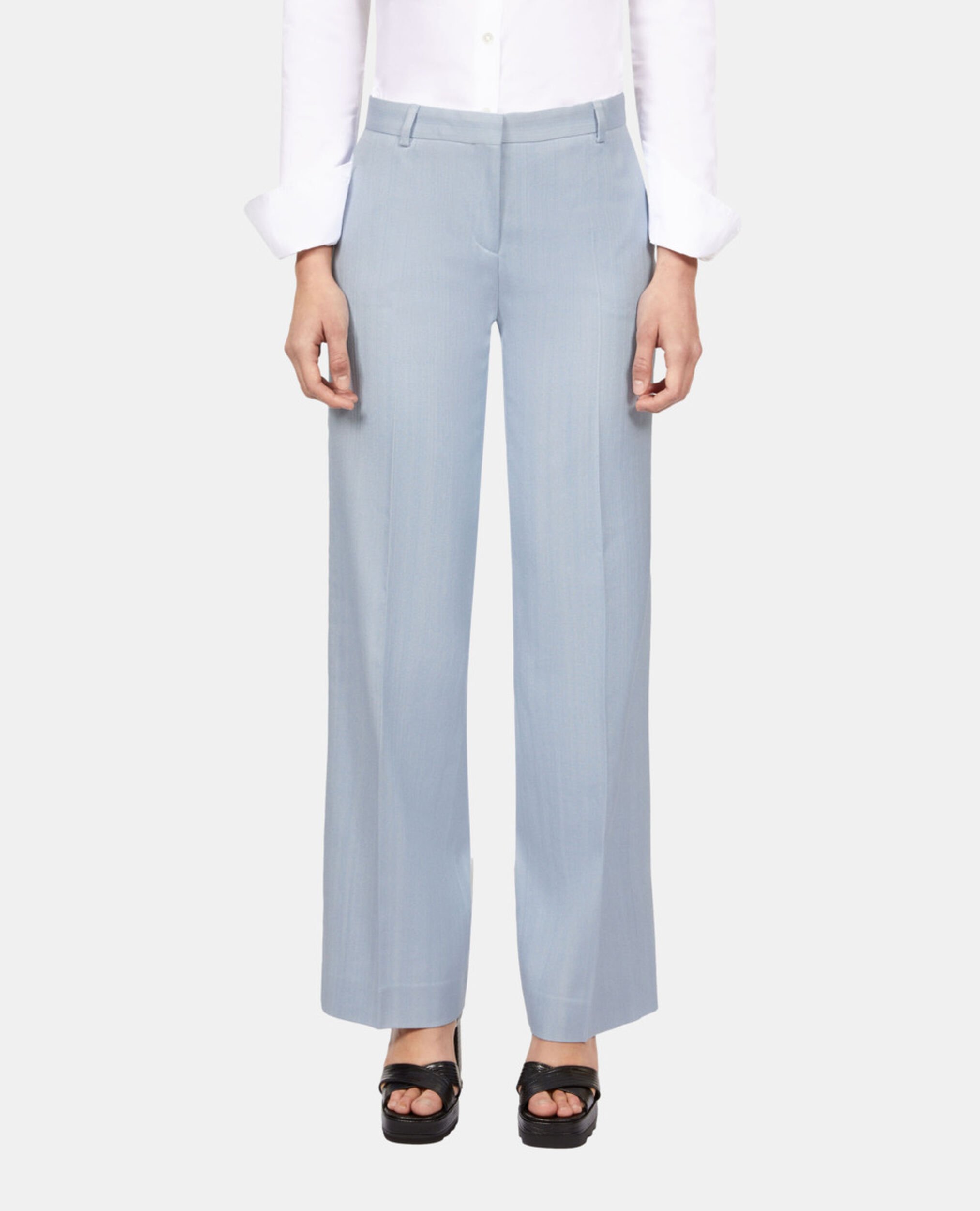 Blue suit trousers, LAVENDER, hi-res image number null