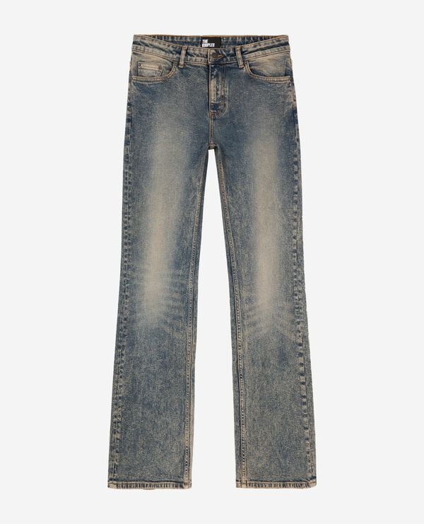 The Kooples FEMME BLUE jean bootcut bleu