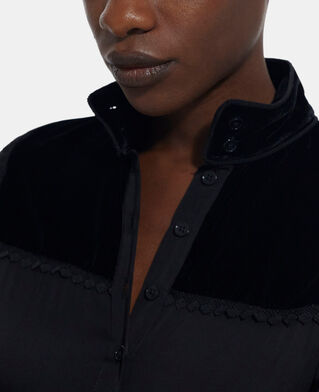 The Kooples WOMEN BLACK long black dress