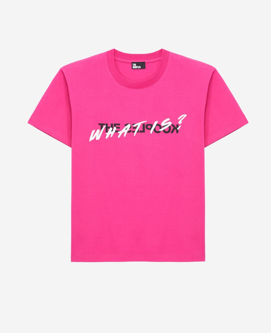 The Kooples WOMEN FUSHIA women's fuchsia what is t-shirt
