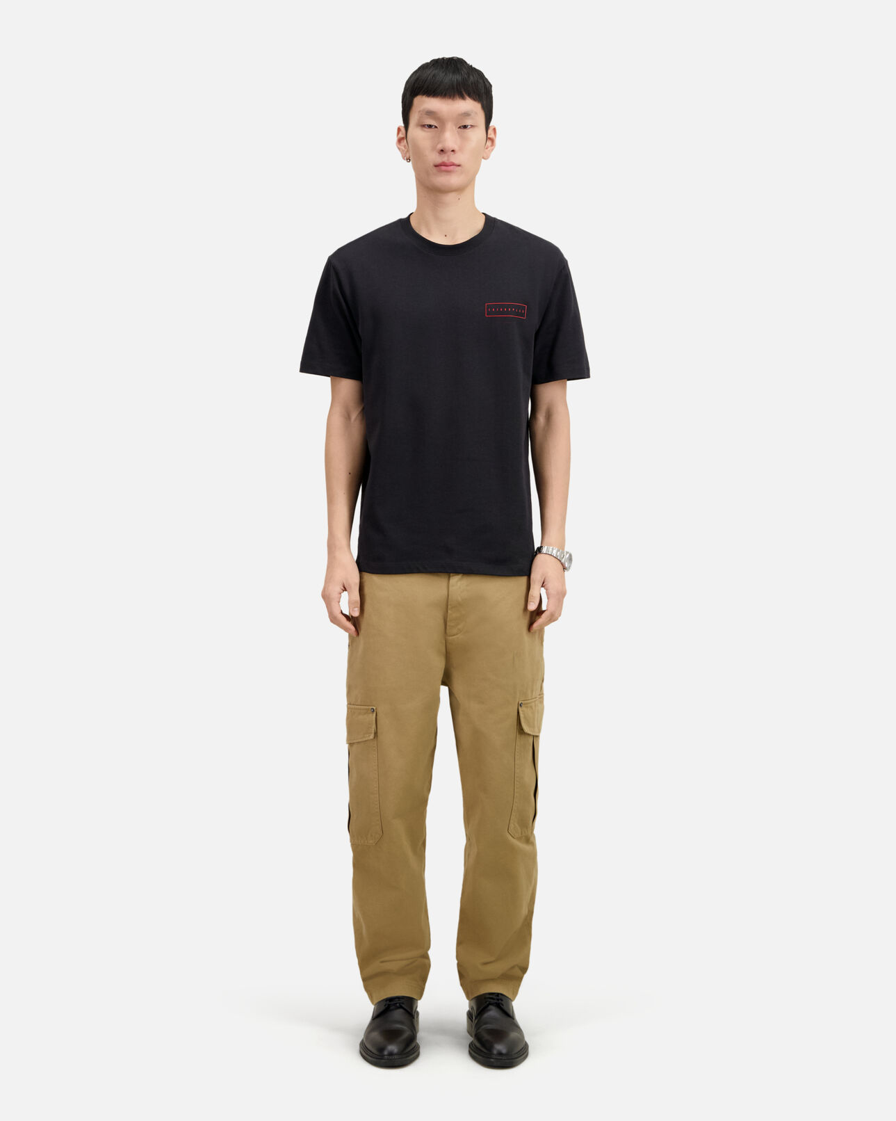 The Kooples HOMME BLACK t-shirt homme noir avec sérigraphie x rated