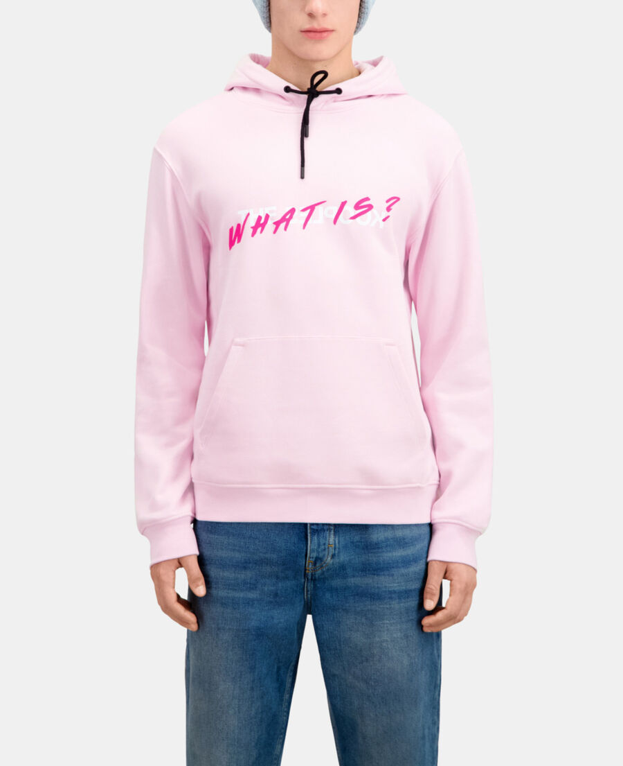 men's pink what is hoodie