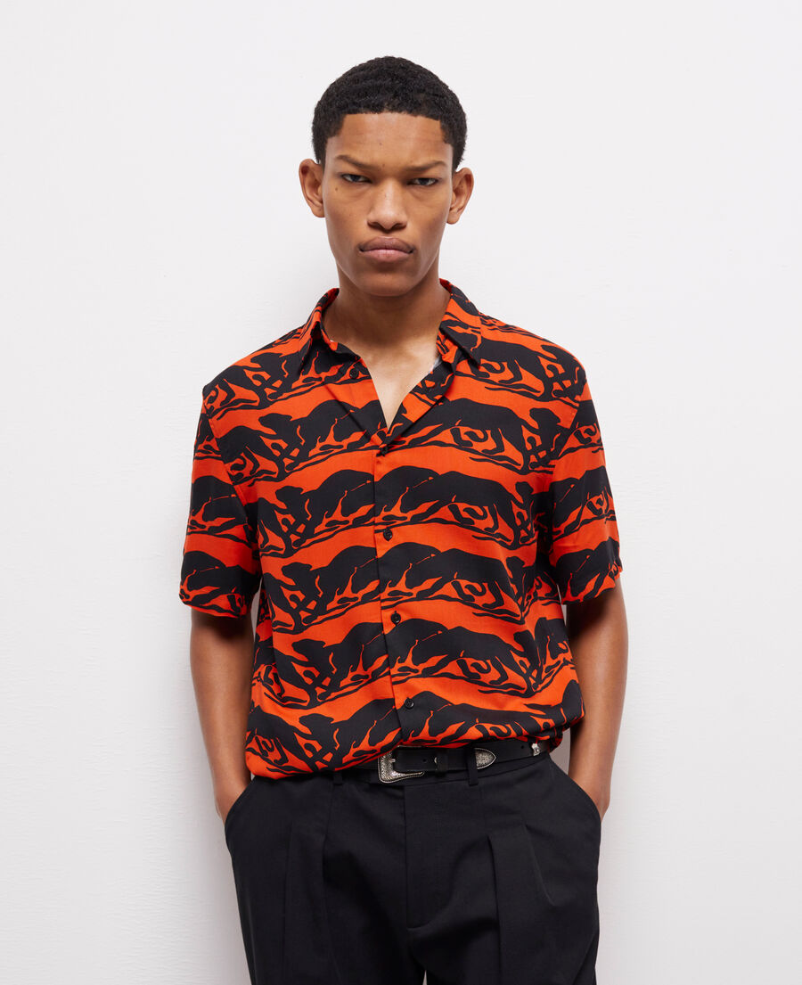 camisa informal pantera