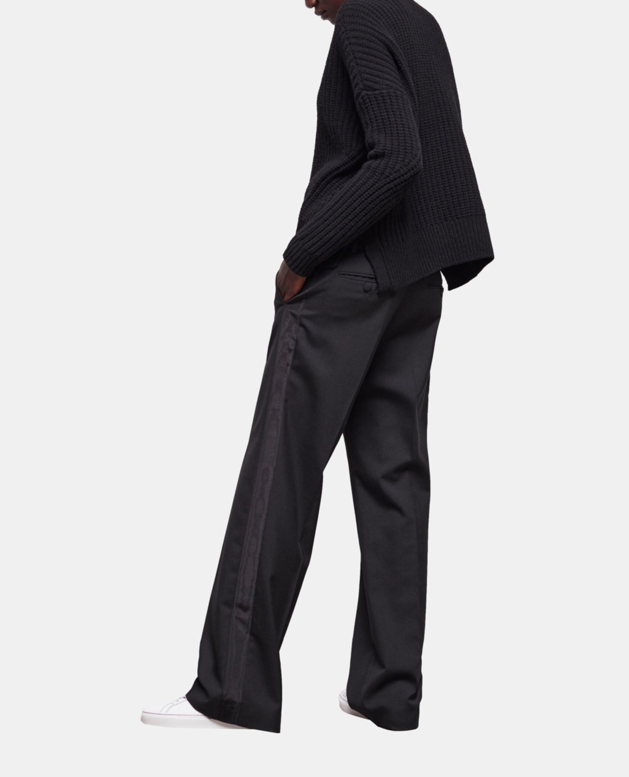 Cardigan en laine noir, BLACK, hi-res image number null