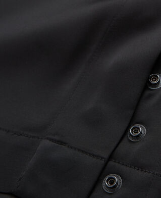 The Kooples HERREN BLACK schwarze hose mit satin-effekt