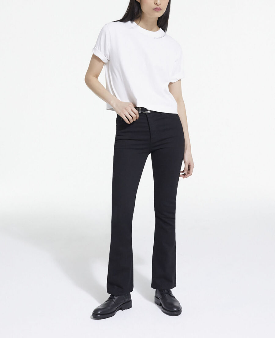 t-shirt logo blanc