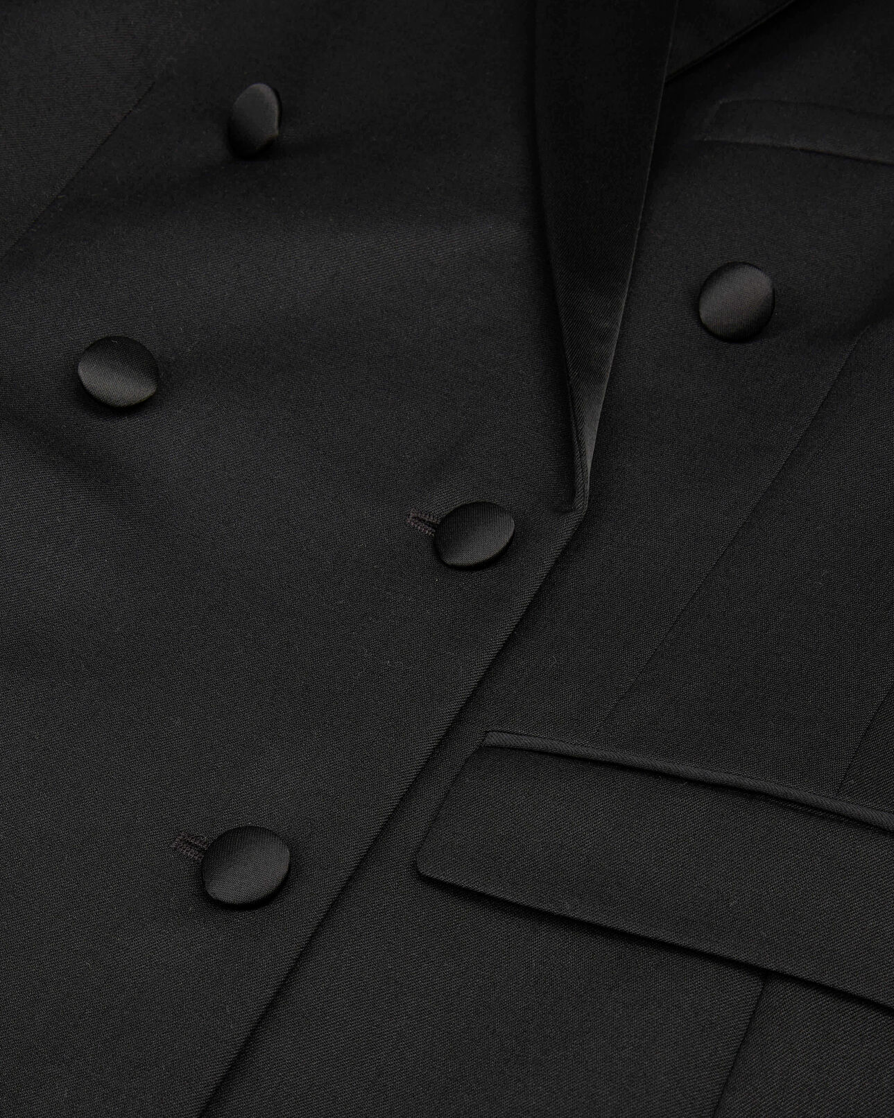 The Kooples FEMME BLACK robe tailleur longue noire
