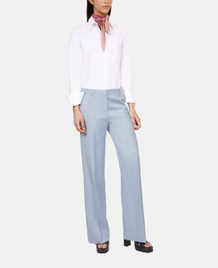 The Kooples FEMME BLUE pantalon tailleur lilas