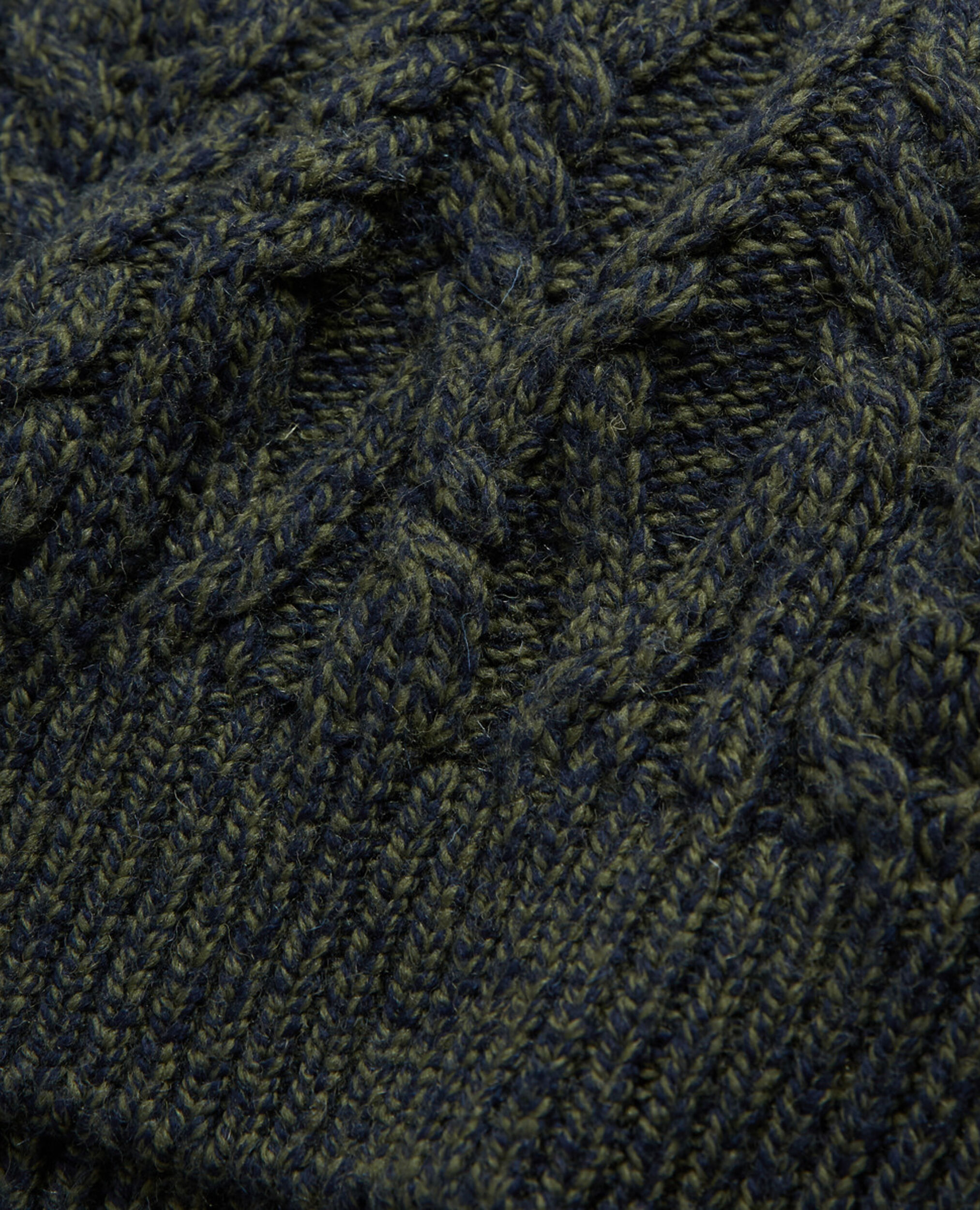 Wool sweater, KAKI NAVY, hi-res image number null