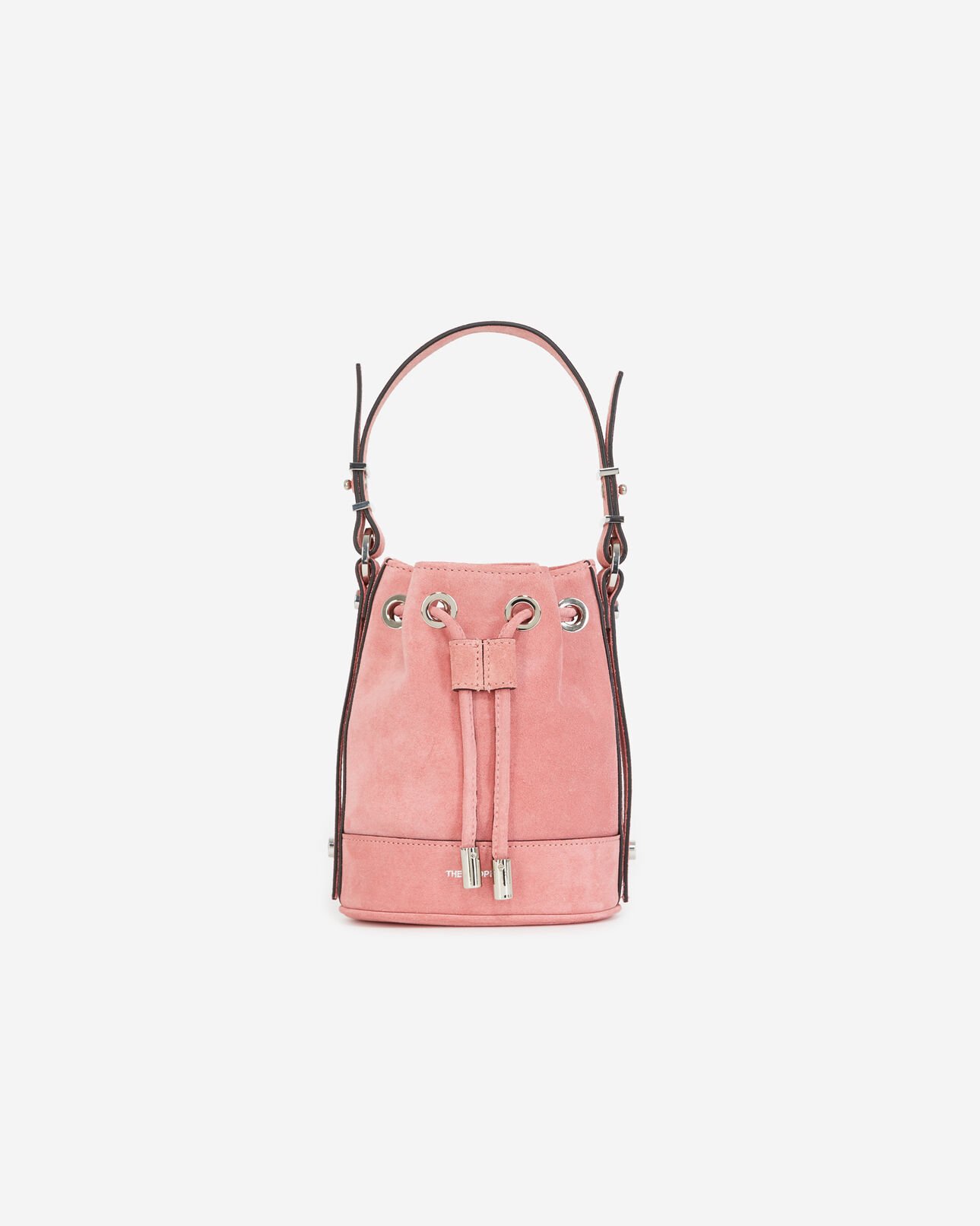 The Kooples DAMEN PINK tasche small tina leder rosa