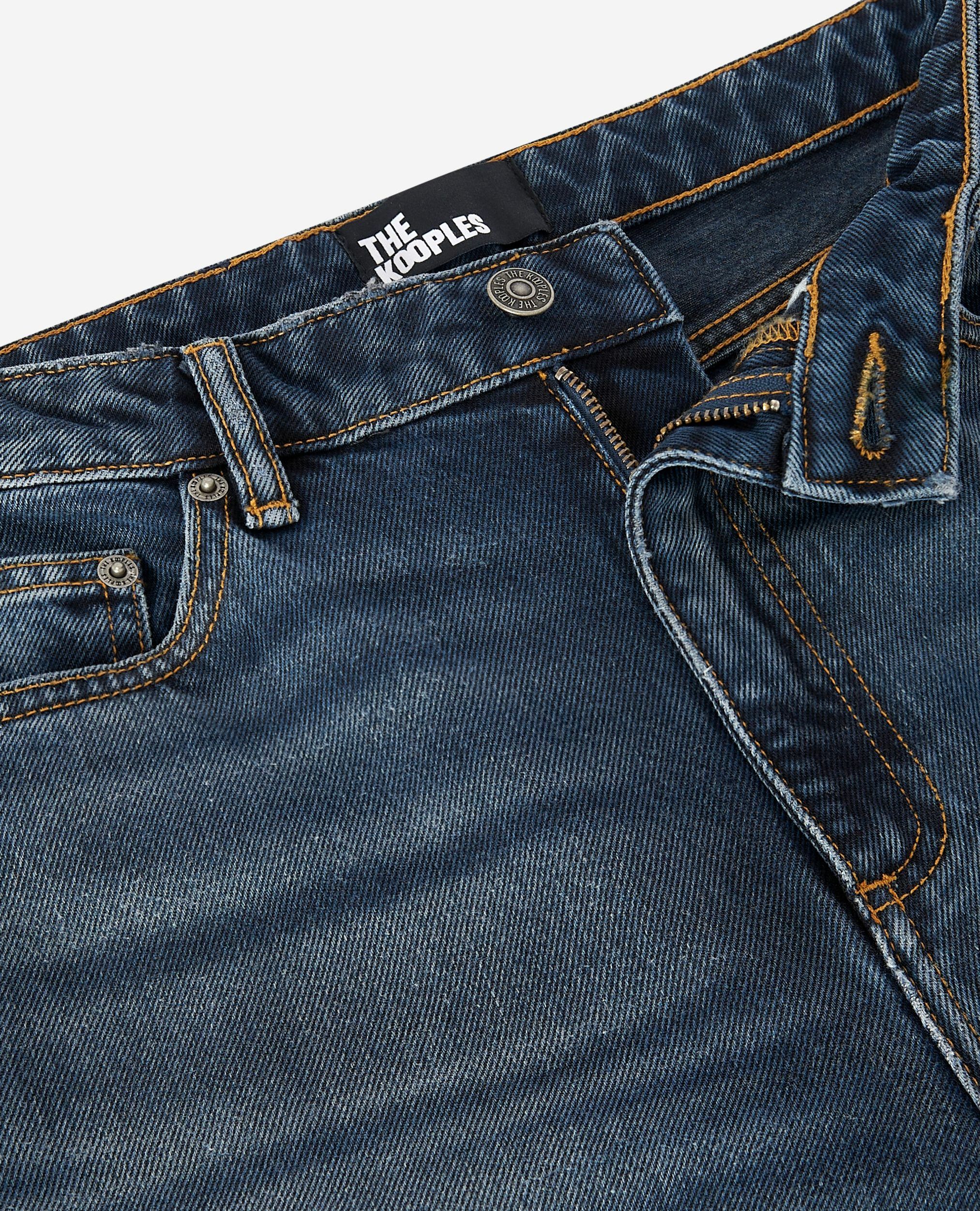 Blue wide-leg jeans, BLUE ELECTRIC, hi-res image number null