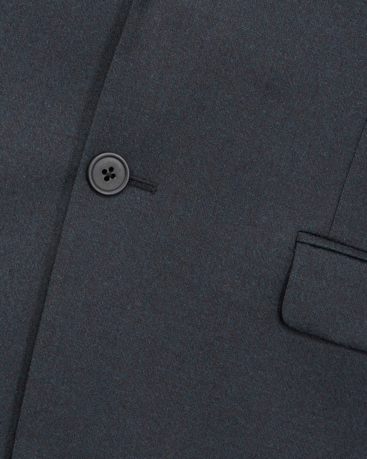 The Kooples MEN VERT BOUTEILLE bottle green fitted wool jacket