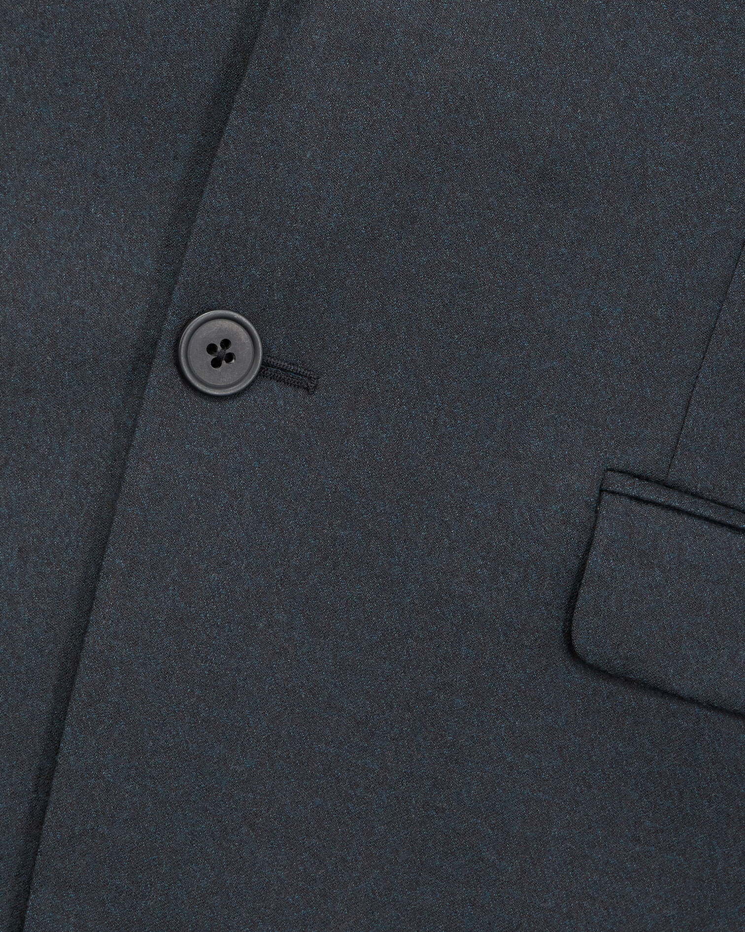 Bottle green fitted wool jacket, VERT BOUTEILLE, hi-res image number null