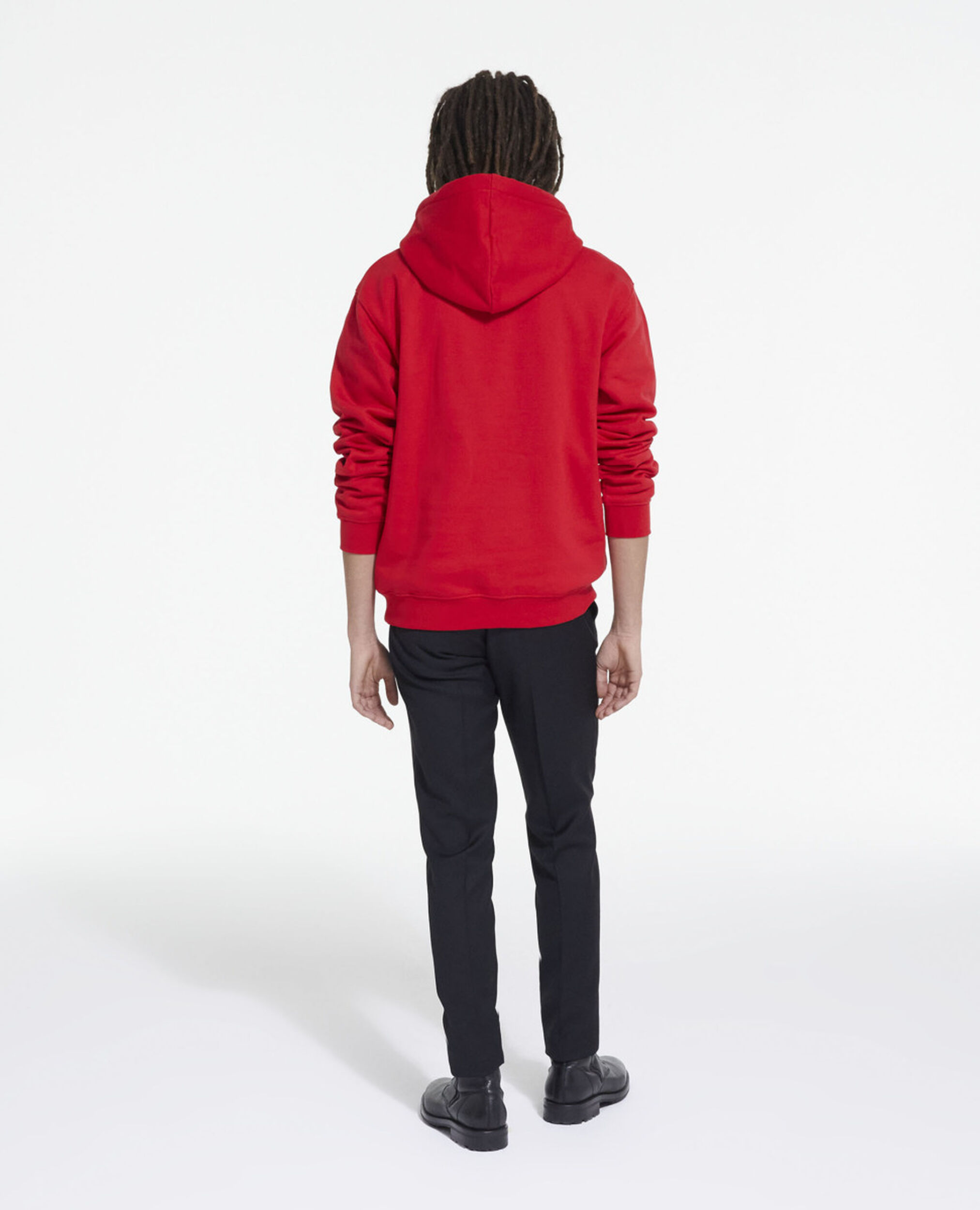 Rotes Sweatshirt, TANGO RED, hi-res image number null