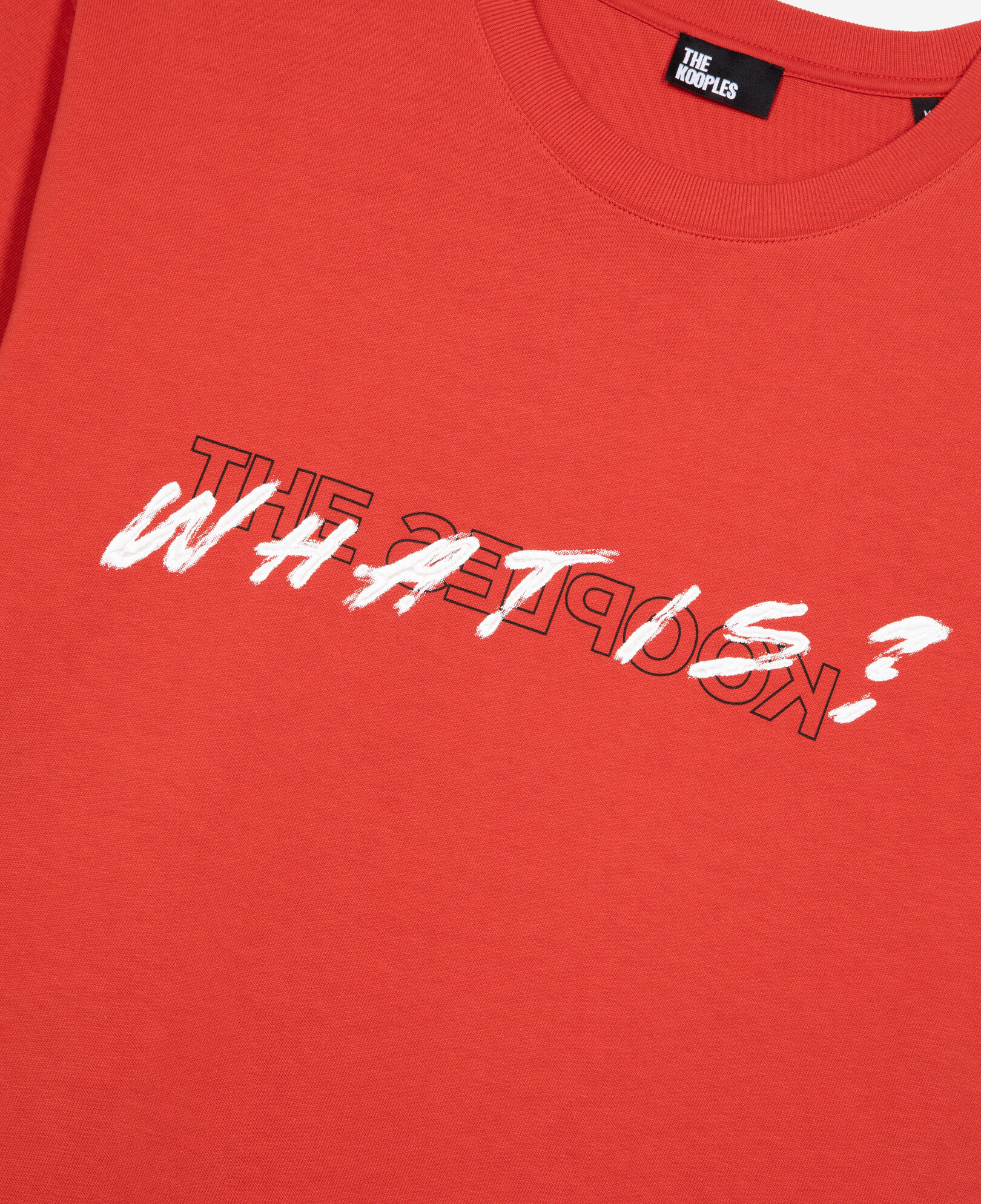 The Kooples MEN RED red what is t-shirt