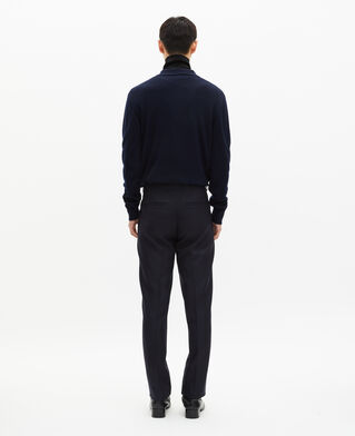 The Kooples HOMME NAVY pantalon droit marine