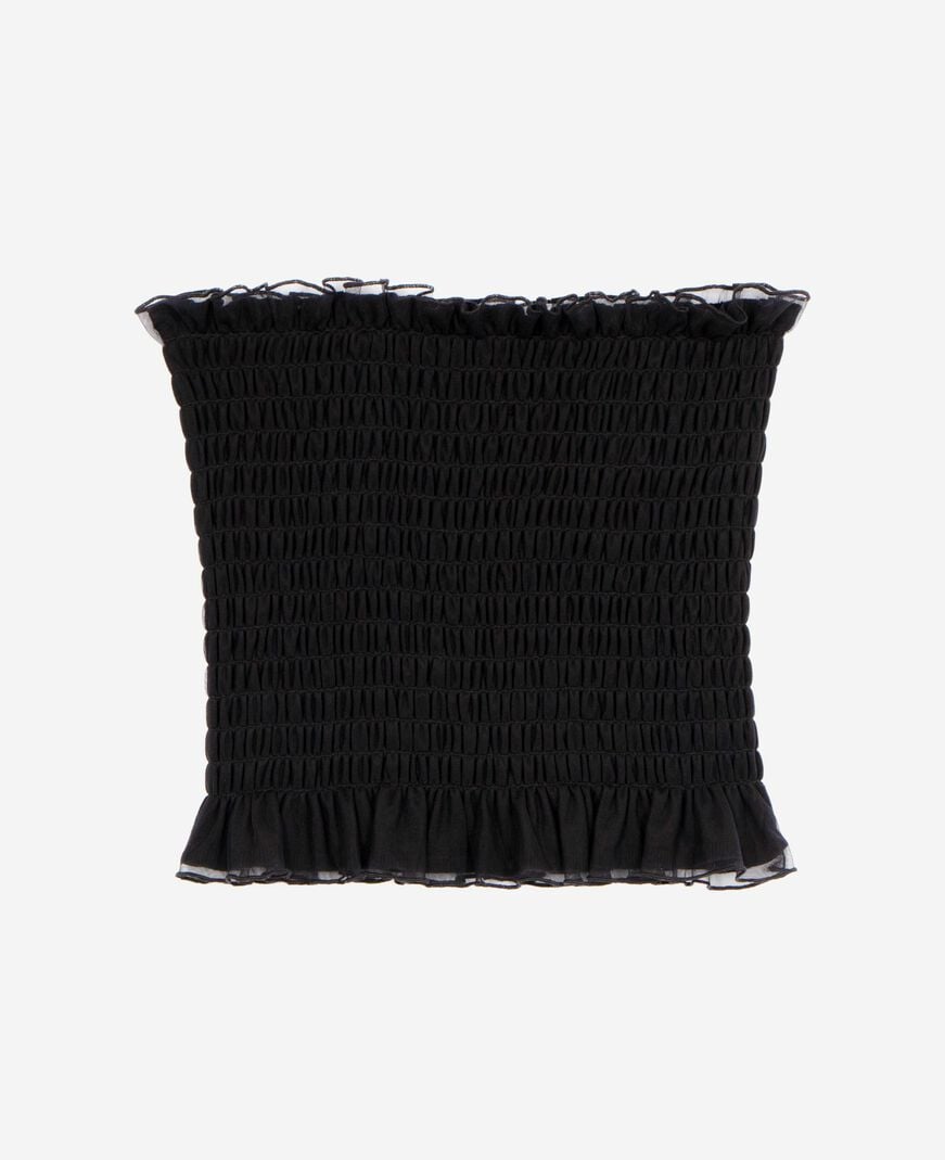 The Kooples FEMME BLACK top bustier smoké noir