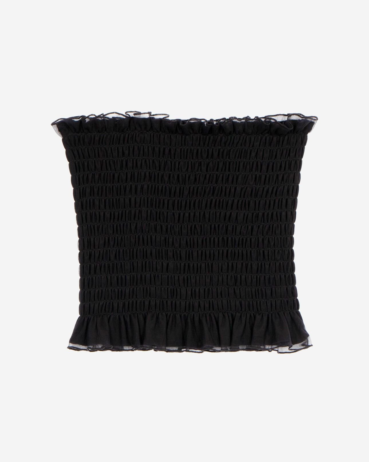 The Kooples MUJER BLACK top bustier negro ahumado