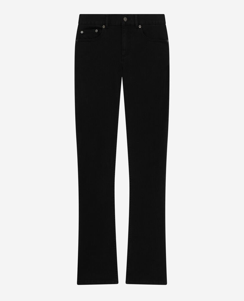 The Kooples FEMME BLACK jean slim long noir