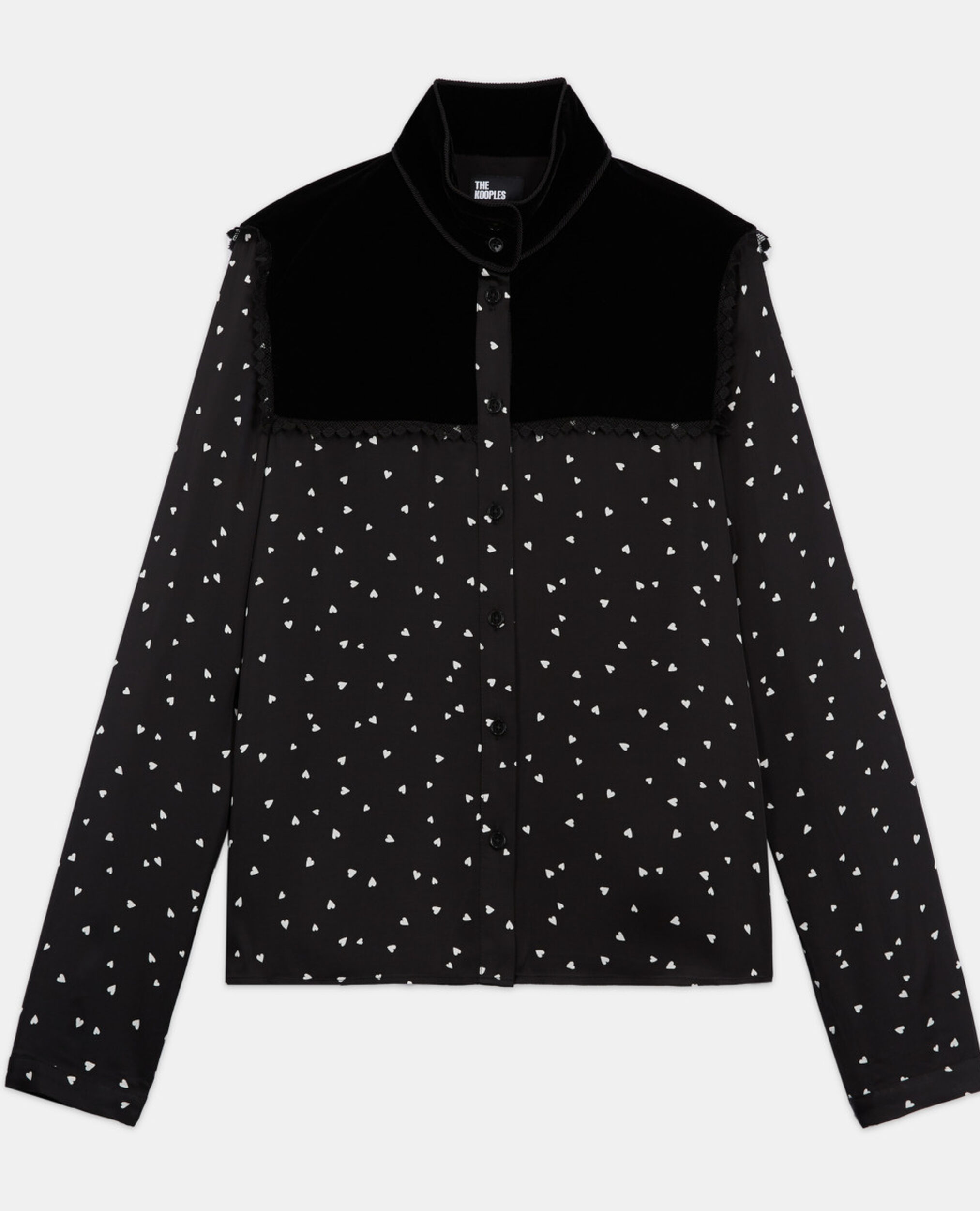 Hemd mit Print, BLACK, hi-res image number null