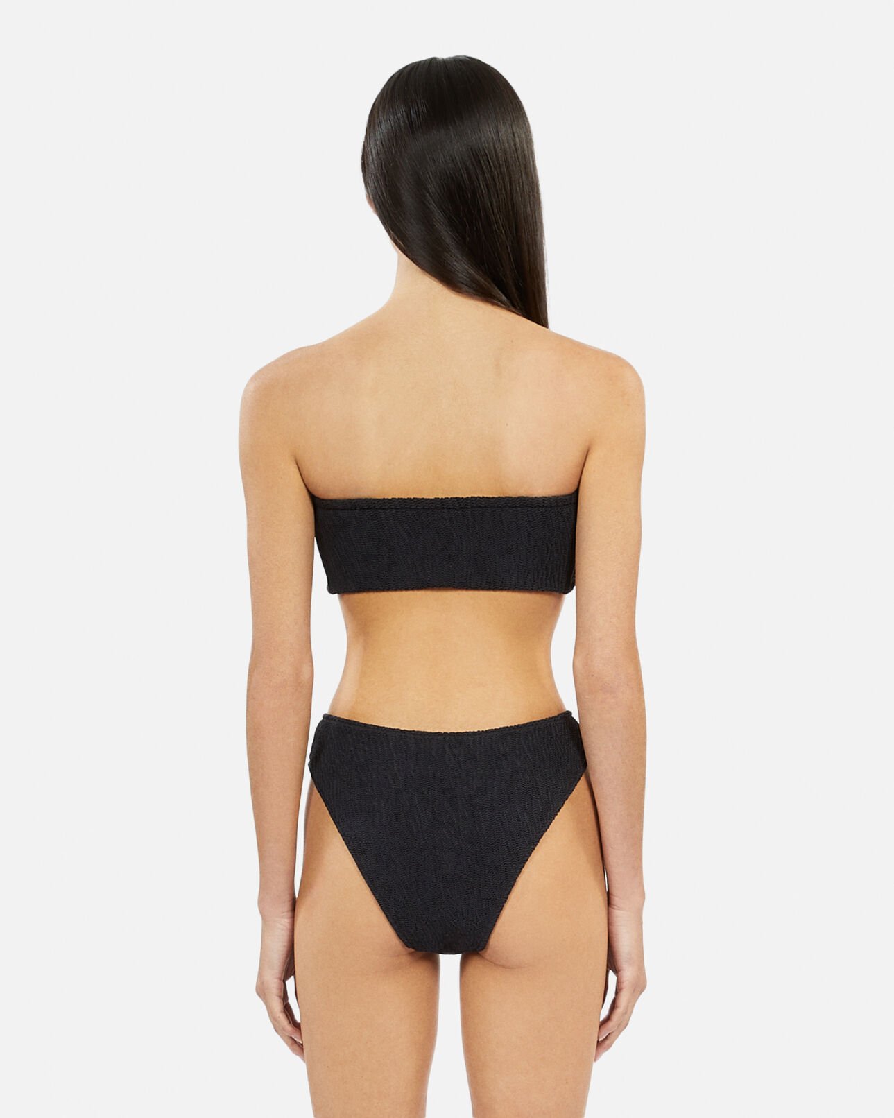 The Kooples FEMME BLACK bas de maillot de bain the kooples x luz échancré noir 
