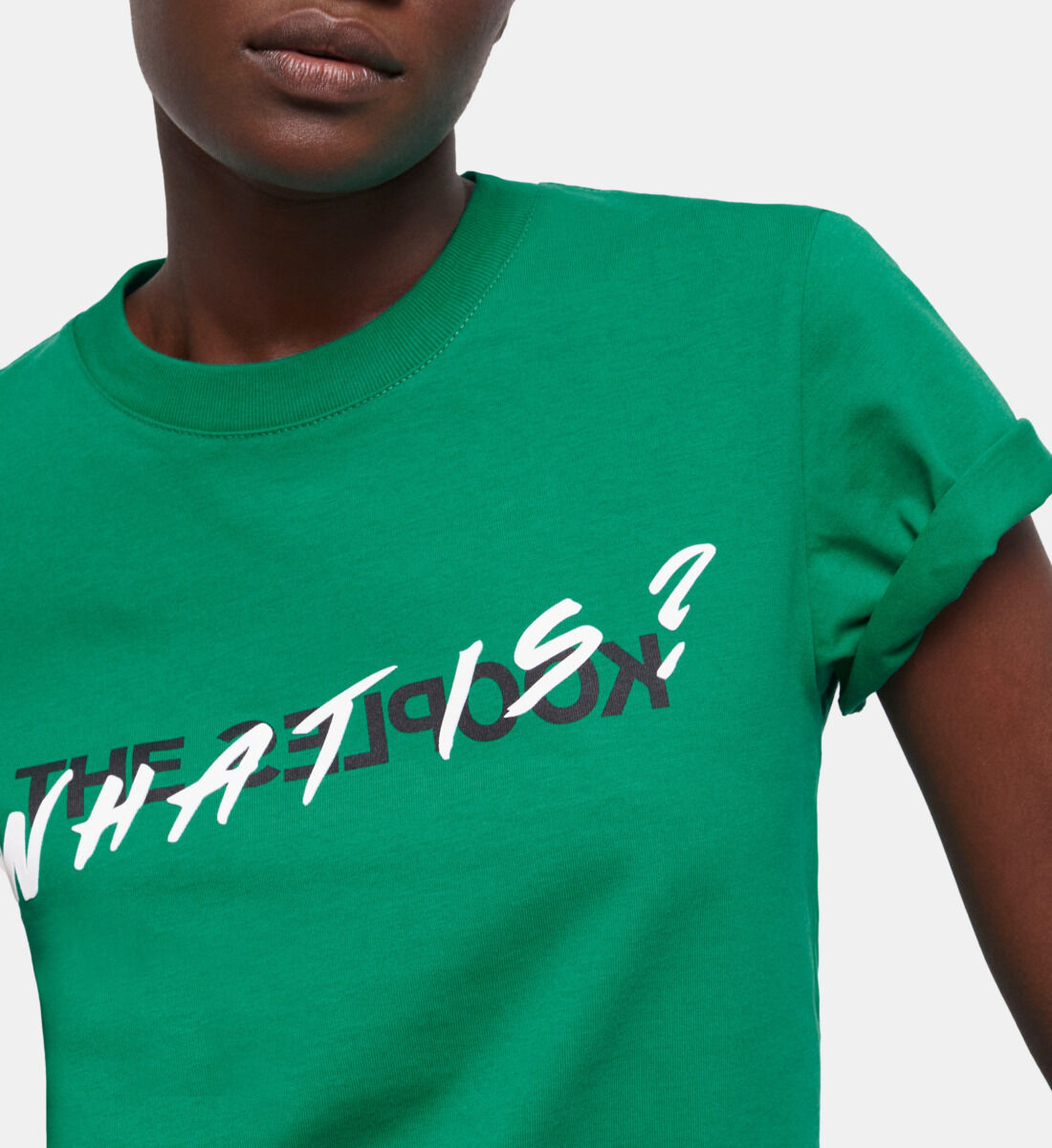T shirt 2025 femme verte