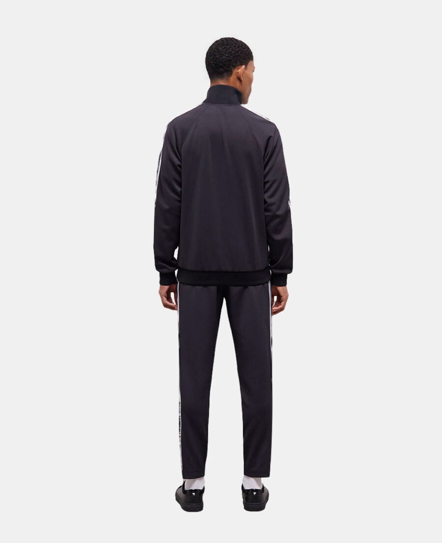 The Kooples HOMME BLACK blouson à logo noir