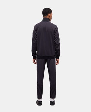The Kooples HOMME BLACK blouson à logo noir