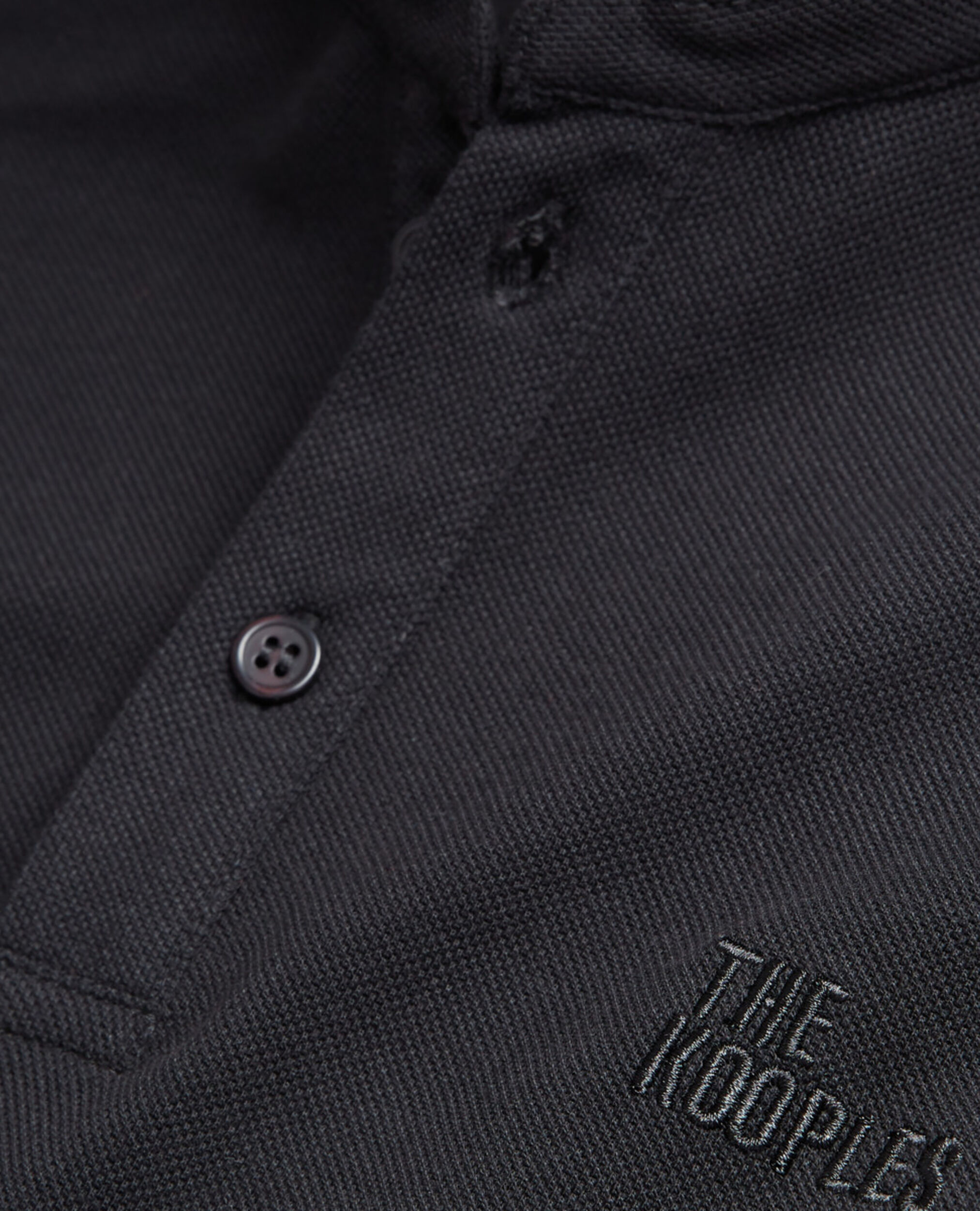 Schwarzes Poloshirt, BLACK, hi-res image number null