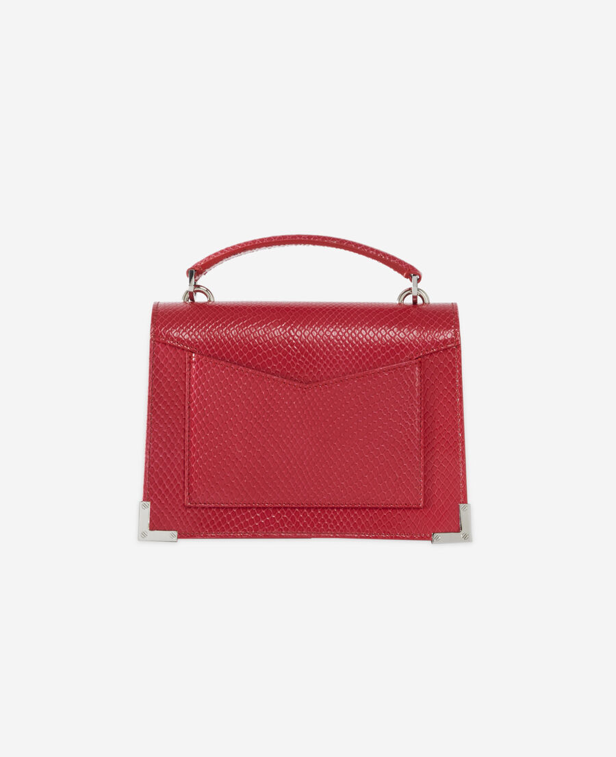 small emily bag in pink leather