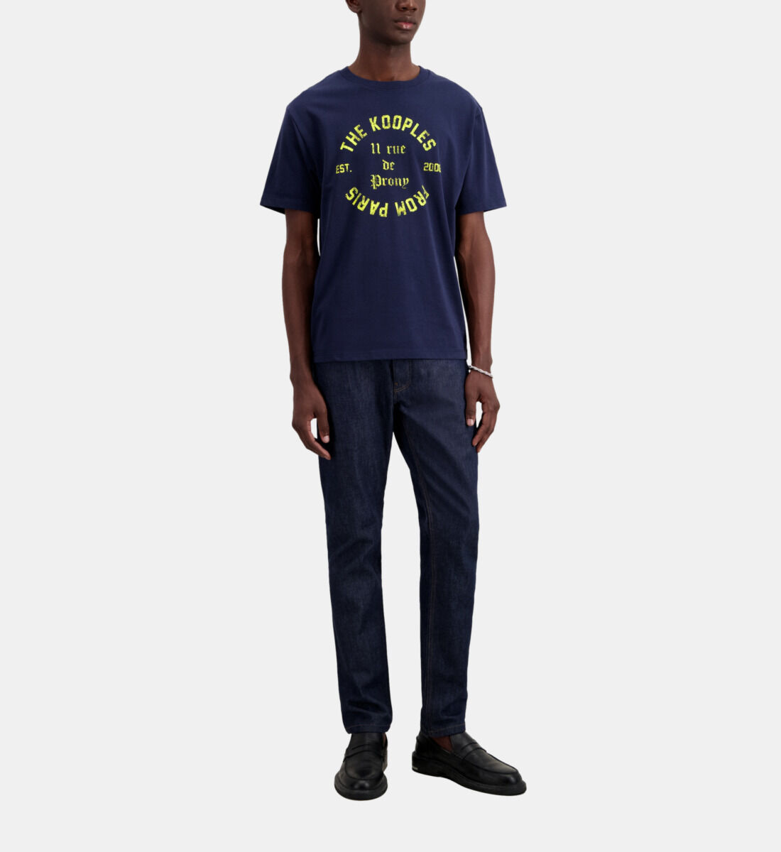 T shirt online homme bleu marine