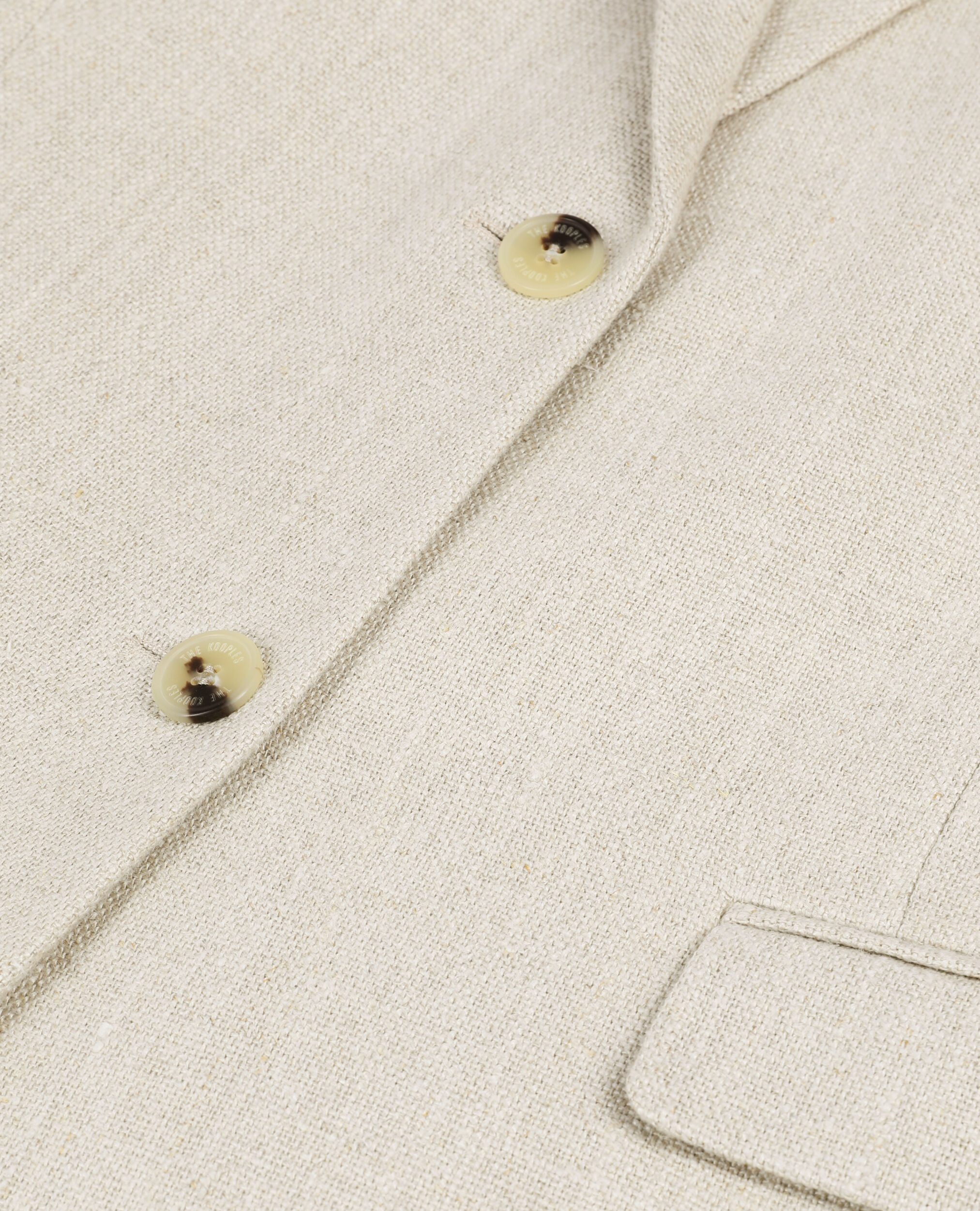 Chaqueta traje blanco crudo lino, BEIGE, hi-res image number null