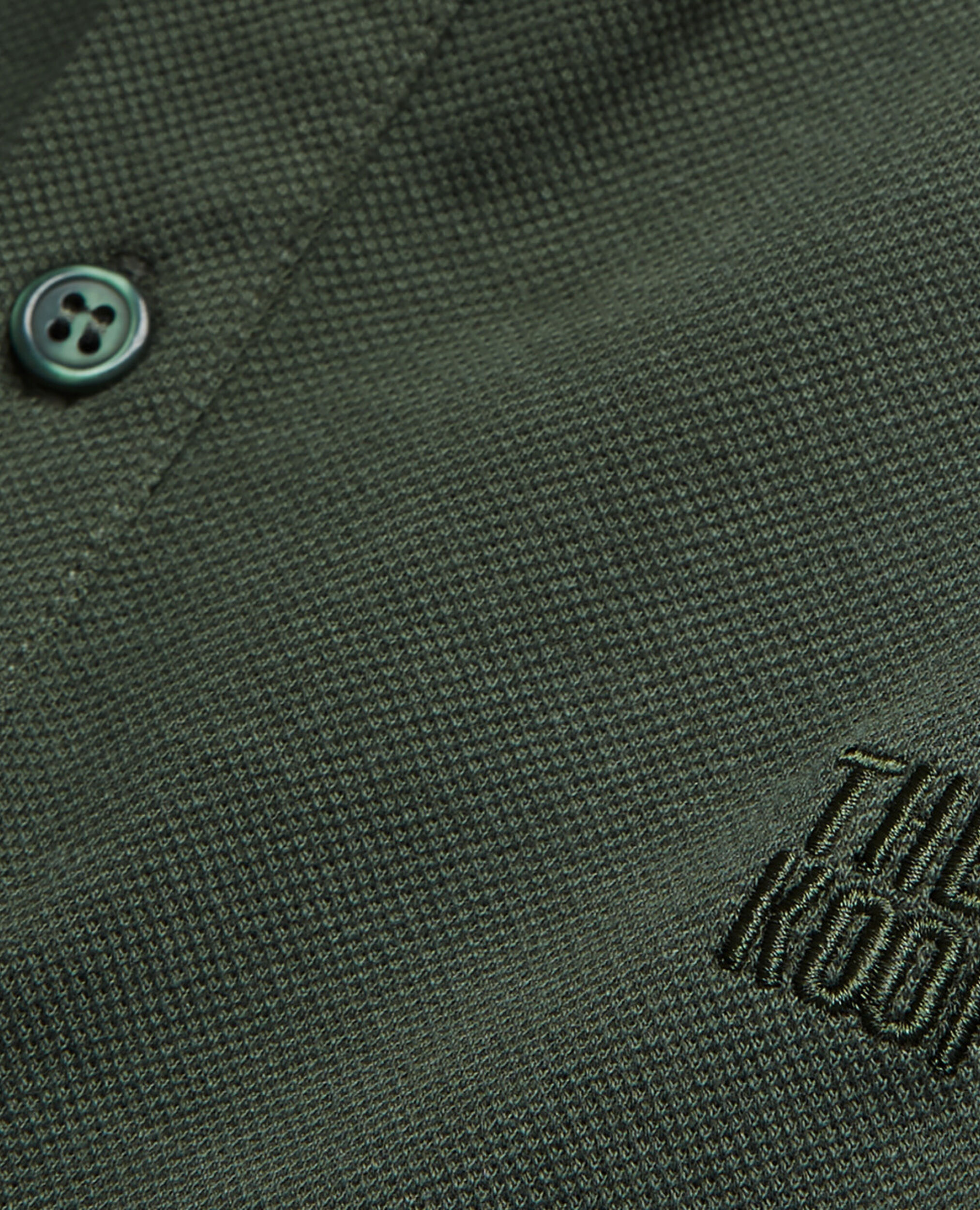 Grünes Poloshirt, FORET, hi-res image number null