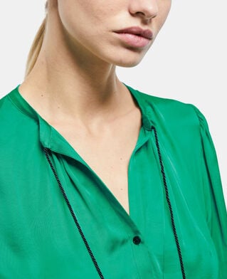 The Kooples FEMME GREEN robe longue verte
