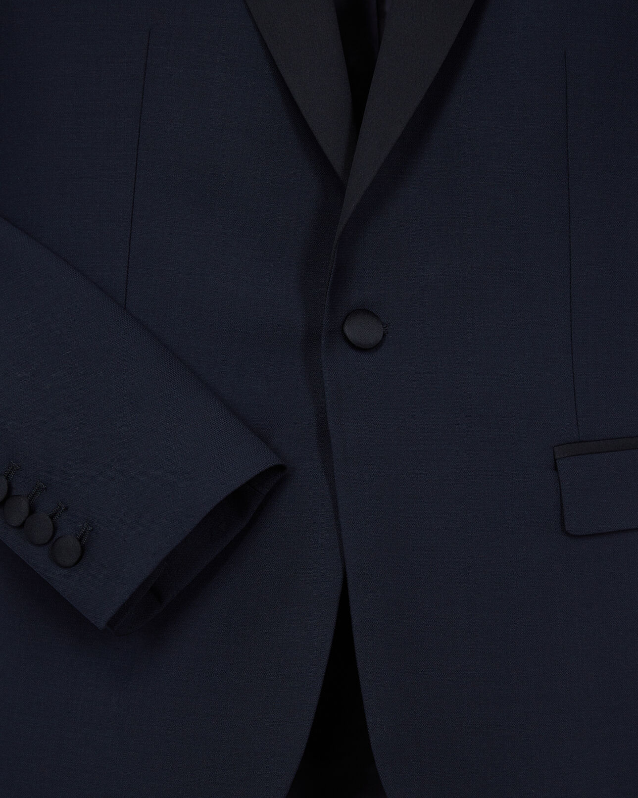 The Kooples MEN NAVY navy blue wool dinner jacket