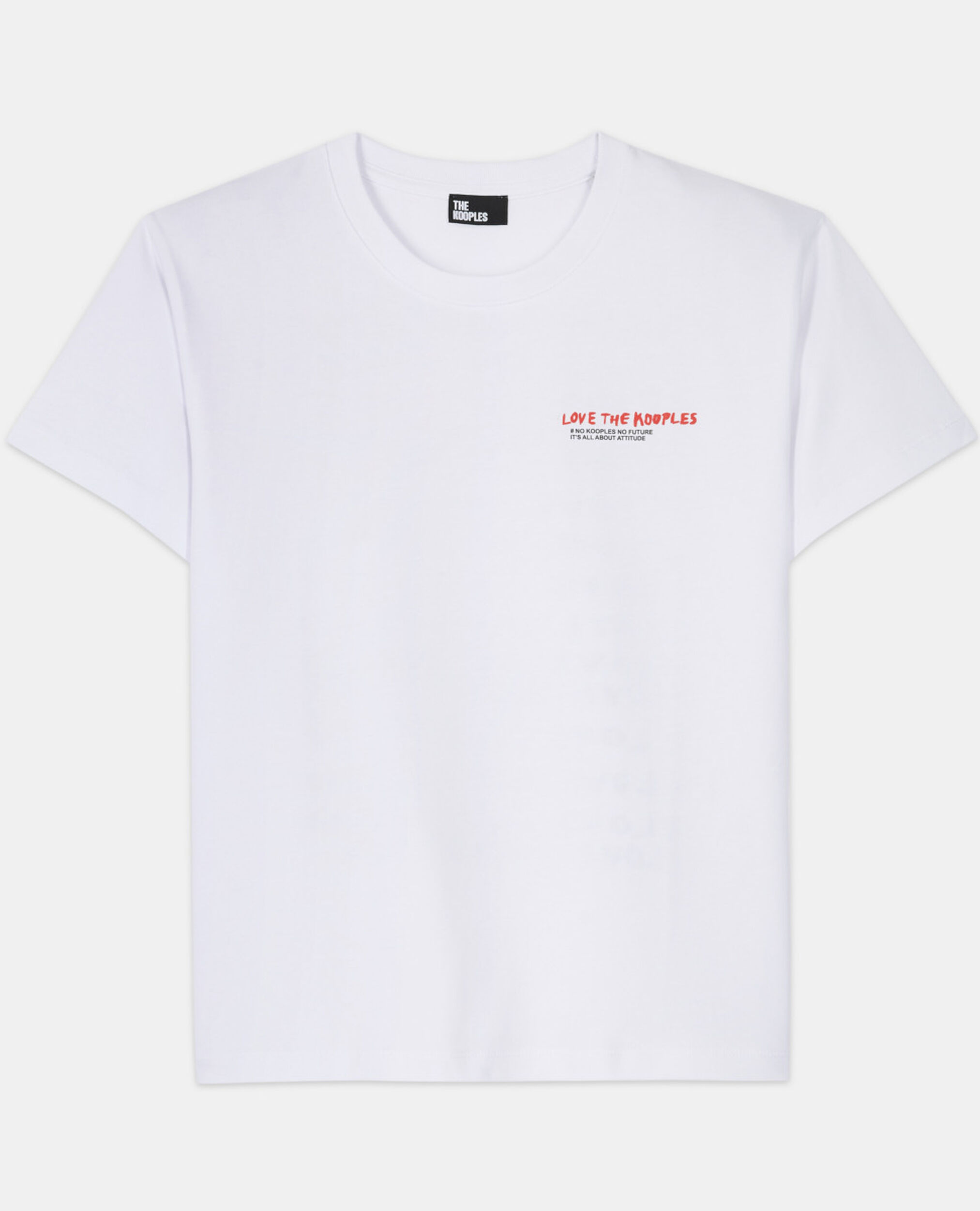 I Love Kooples white T-shirt, WHITE, hi-res image number null