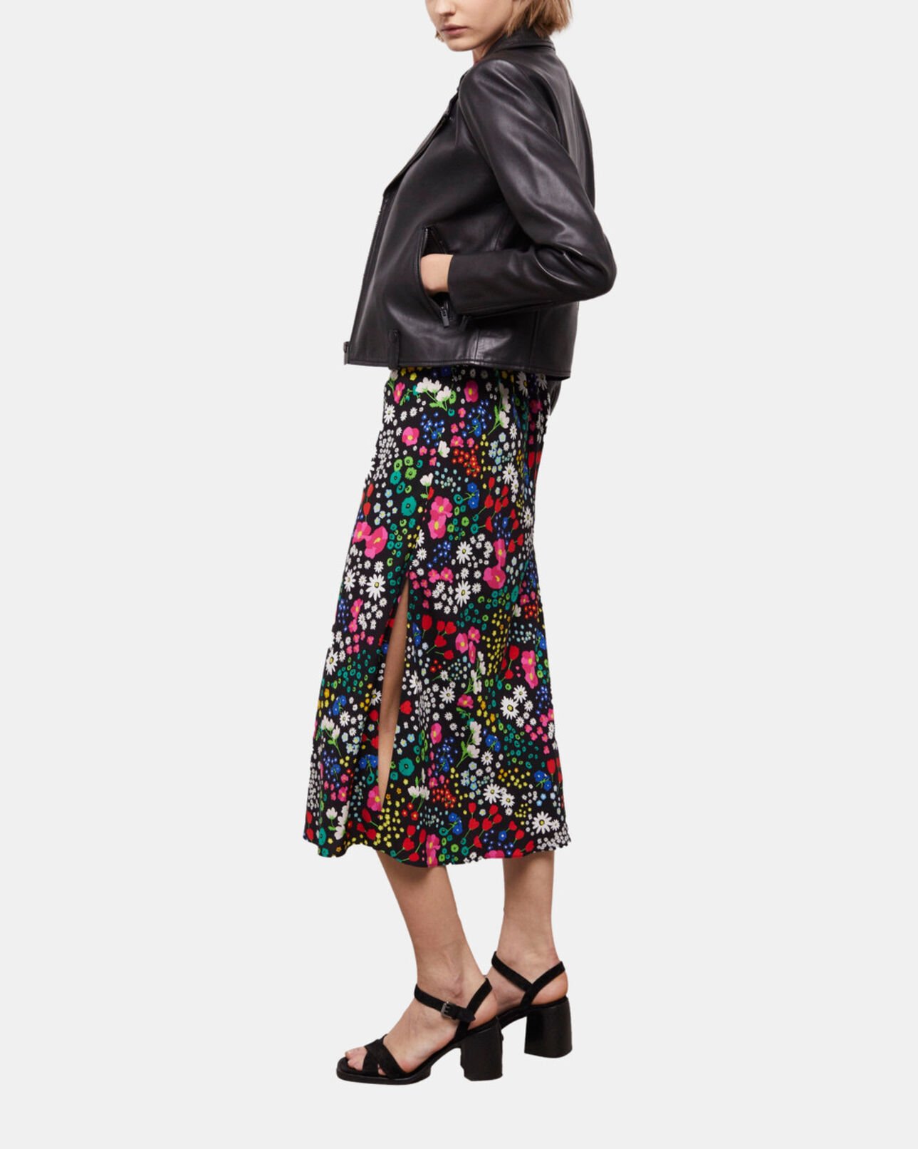 The Kooples MUJER MULTICOLOR falda larga estampada