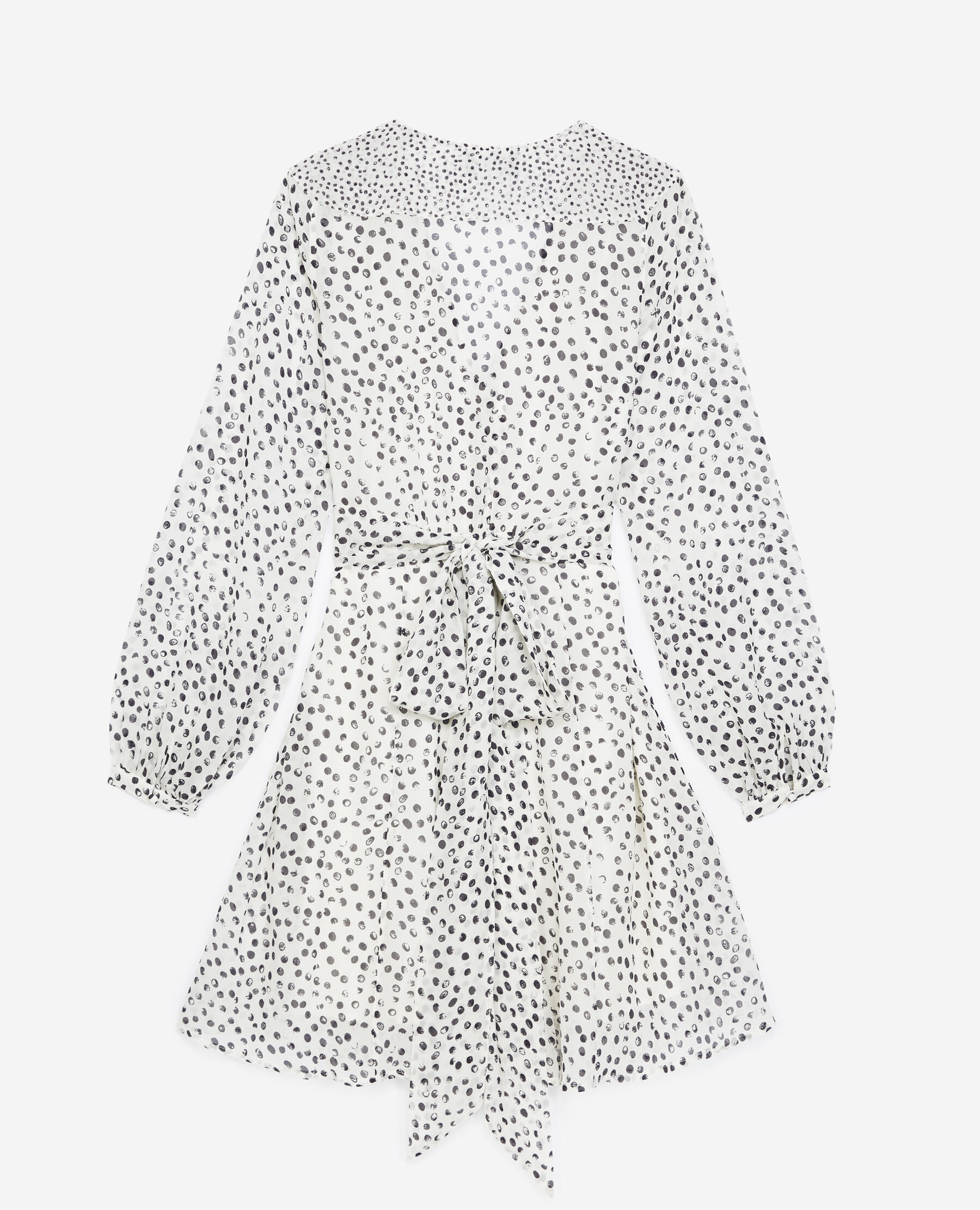 Short polka dot dress hot sale