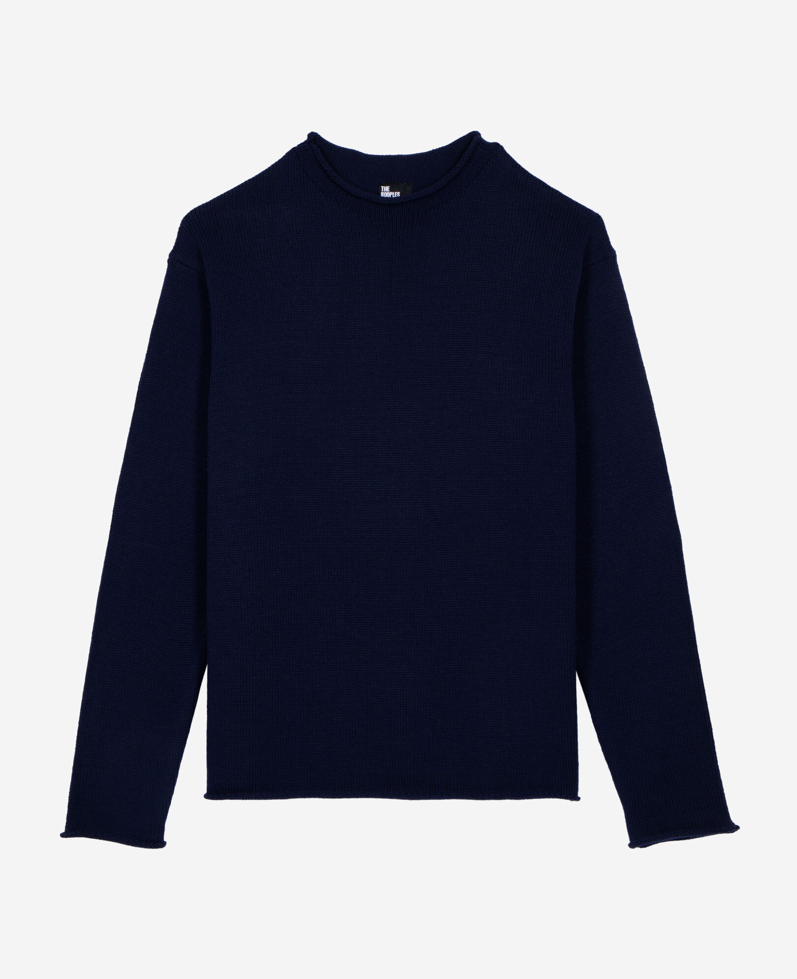 The Kooples HOMME DARK NAVY pull en laine marine