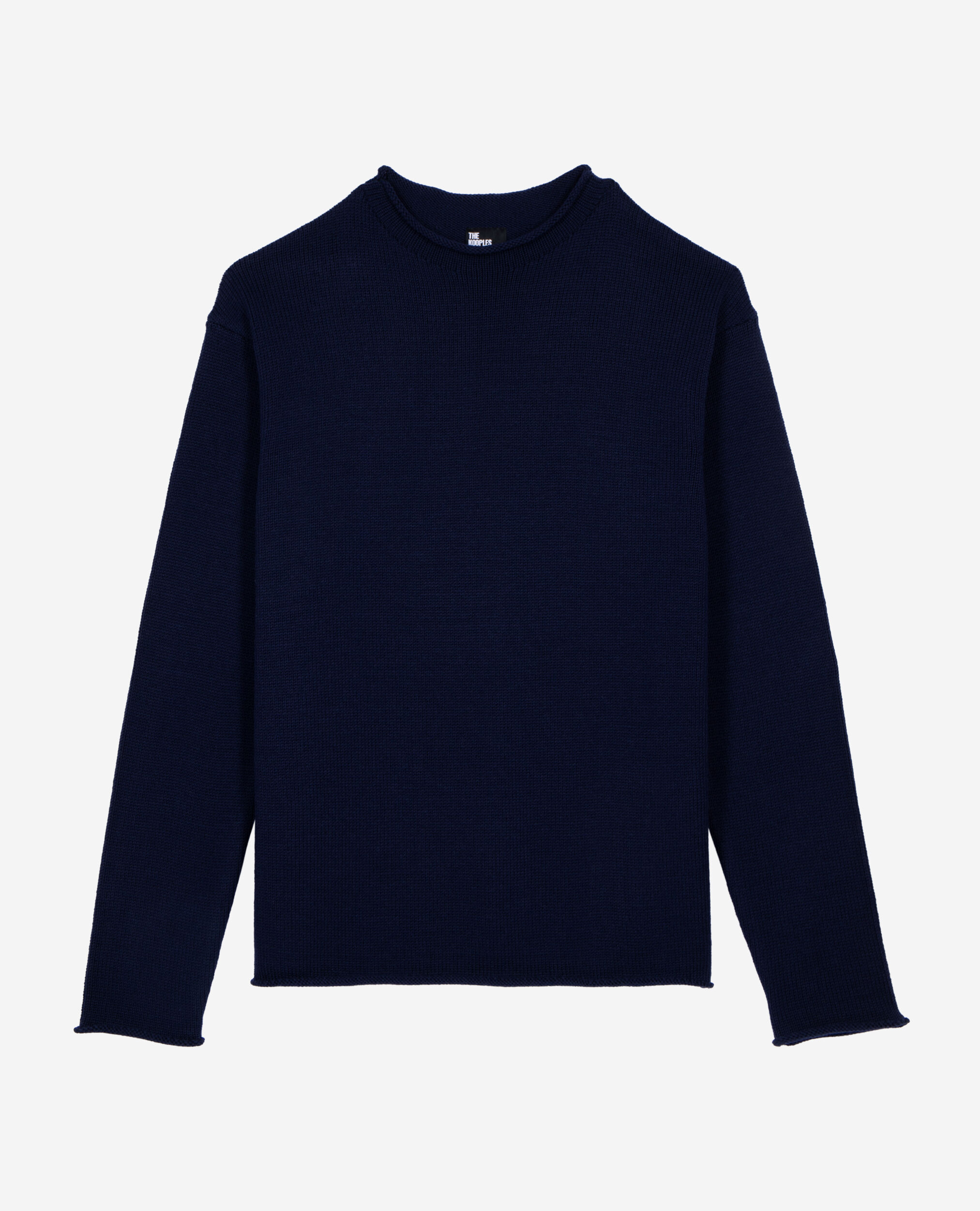 Pull en laine marine, DARK NAVY, hi-res image number null
